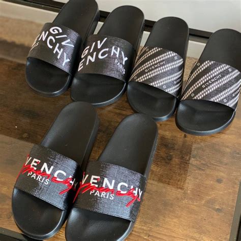 givenchy slide sandals fake|how to spot givenchy clothing.